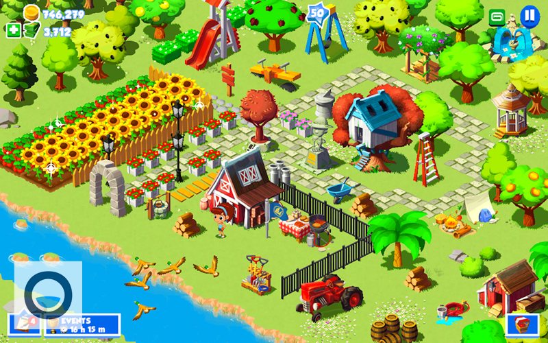 game farm - Mô hình lối chơi
