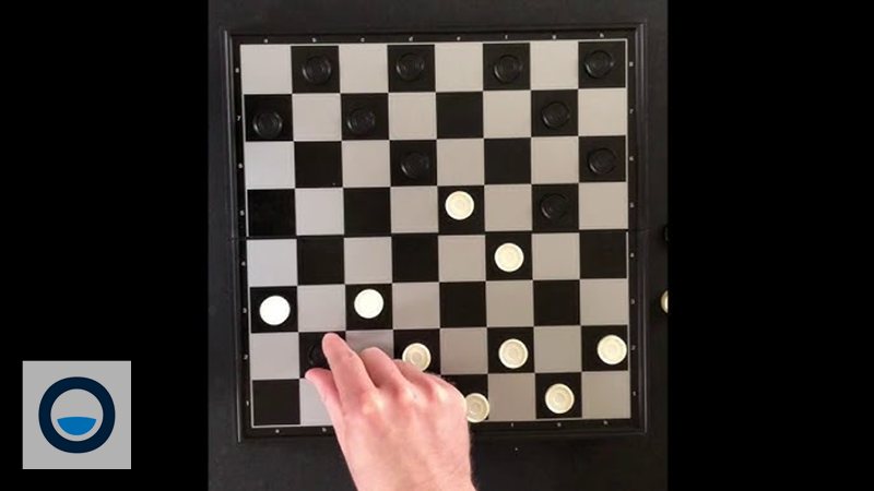 game checkers - Đòn nhử và đổi quân có lợi game checkers - Đòn nhử và đổi quân có lợi