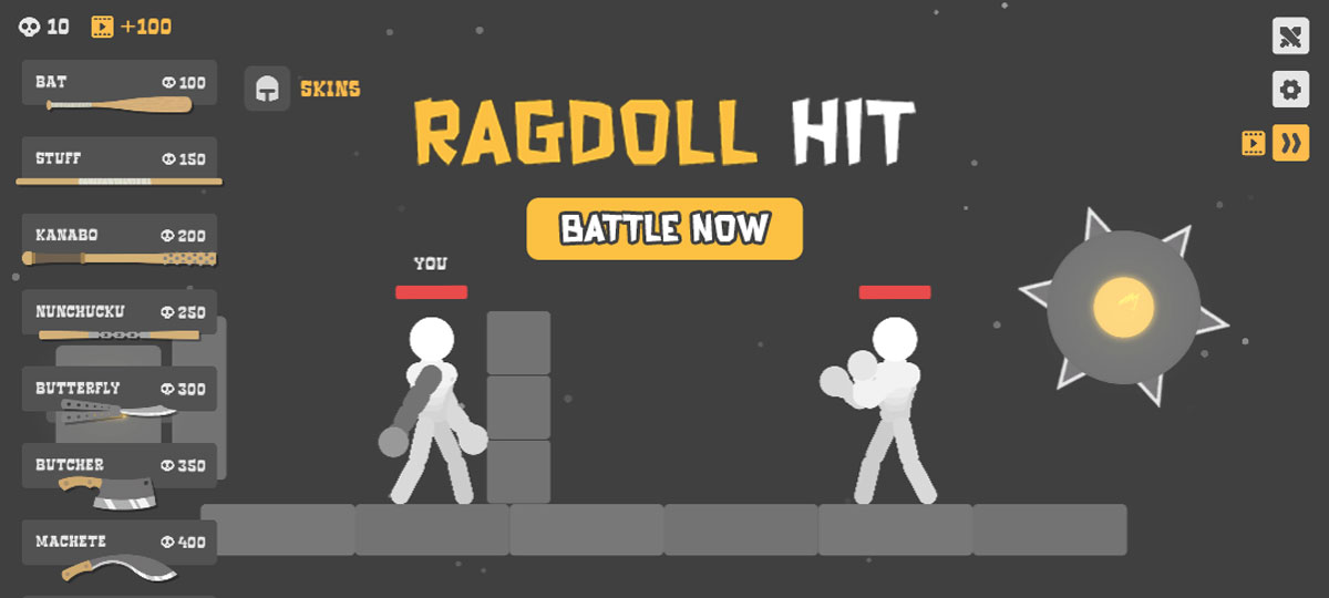 game ragdoll - Va chạm, AI và độ ngẫu nhiên