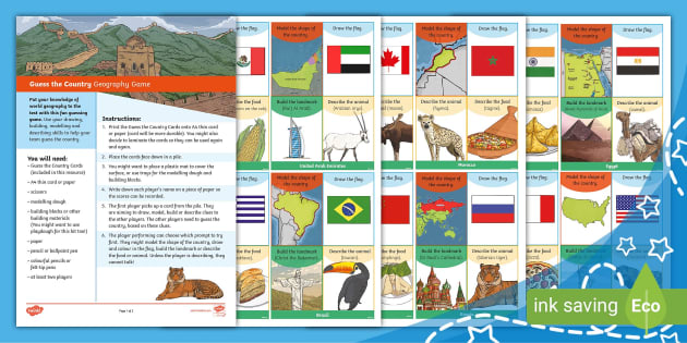 game geography - Tuần 1: Làm quen và xây nền