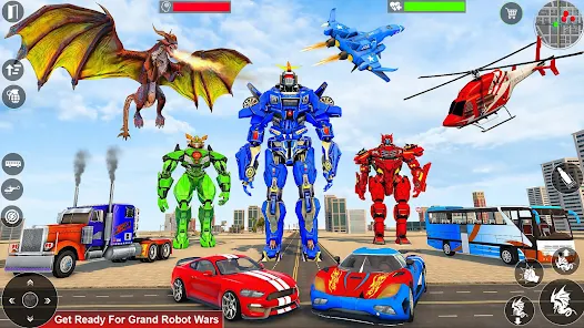 game robot - Robot và cơ chế chiến đấu