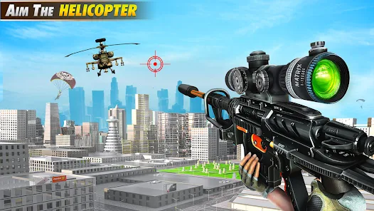 game sniper - Đạn đạo, gió và độ rơi