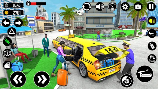 game taxi - Điểm thưởng & combo