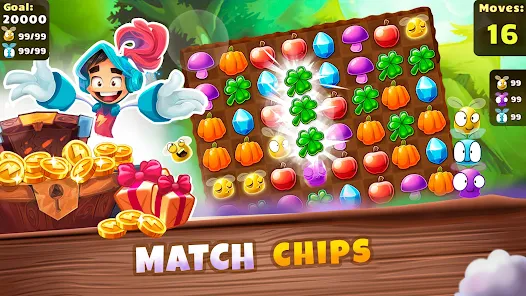 game match 3 - Vật phẩm đặc biệt và combo